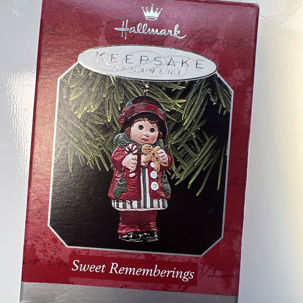 Sweet Rememberings 1998 Hallmark Handcrafted Keepsake Christmas Ornament